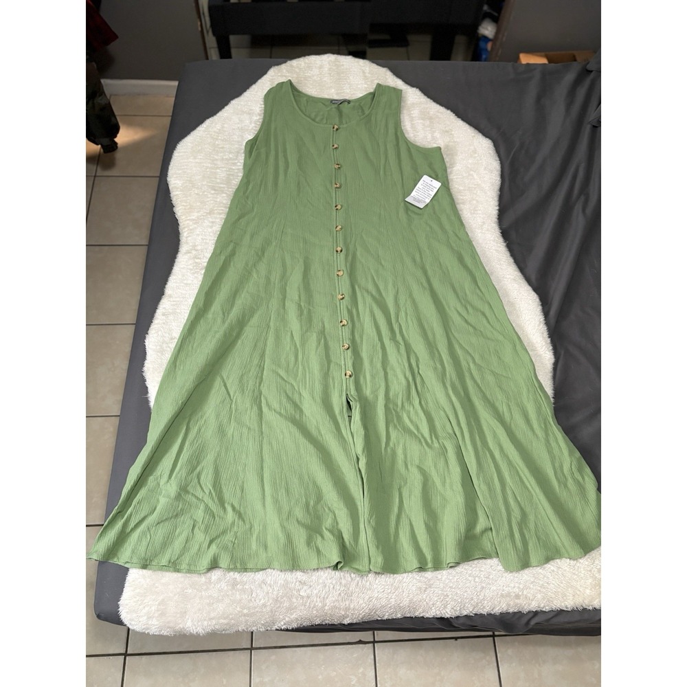Jessica London Green Maxi Dress